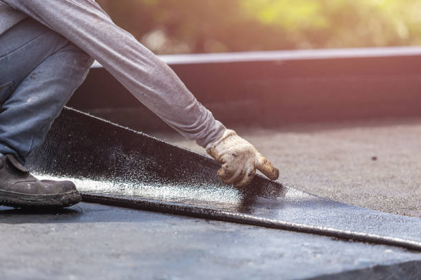 Professional Emergency Waterproofing technician working in Hamburg, NY